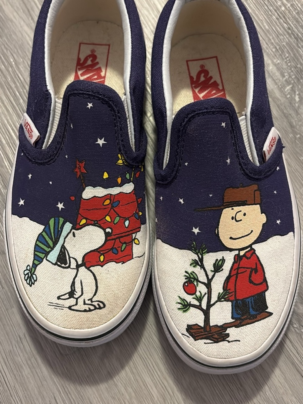 Vans Kids size 12.5 Slip-On